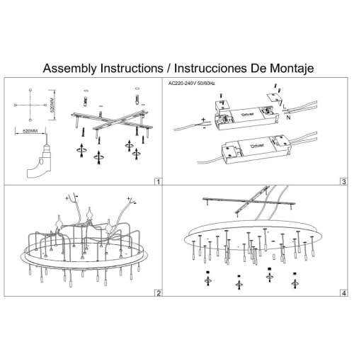 Подвесная люстра Mantra Boomerang 9377+9240 (24L) изображение в интернет-магазине Cramer Light фото 20
