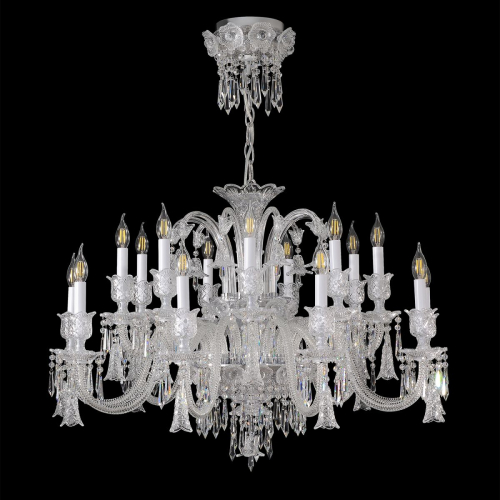 Подвесная люстра Crystal Lux VERSAILLES SP9+9 CHROME изображение в интернет-магазине Cramer Light фото 2