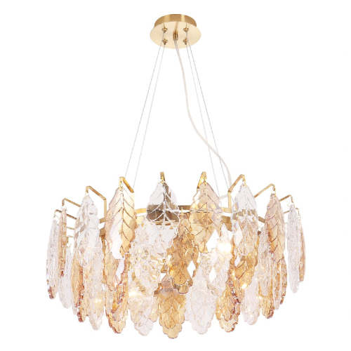 Подвесная люстра Crystal Lux TREVI SP6 BRASS изображение в интернет-магазине Cramer Light фото 3