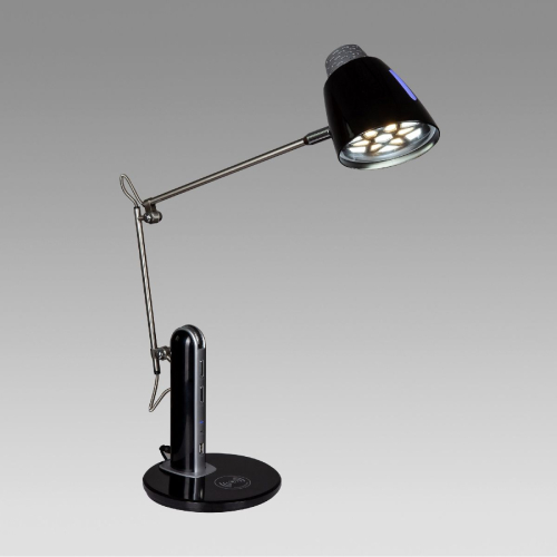 Настольная лампа LED4U BL1168 Black изображение в интернет-магазине Cramer Light фото 3