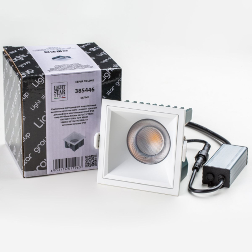 Встраиваемый светильник Lightstar Ciclone 385446 изображение в интернет-магазине Cramer Light фото 2