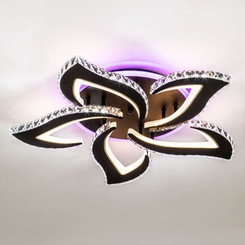 Потолочная люстра LED4U L2839-5 BK изображение в интернет-магазине Cramer Light фото 5