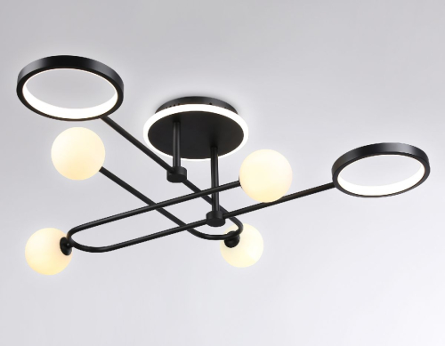 Потолочная люстра Ambrella Light Comfort LineTech FL66232 изображение в интернет-магазине Cramer Light фото 2
