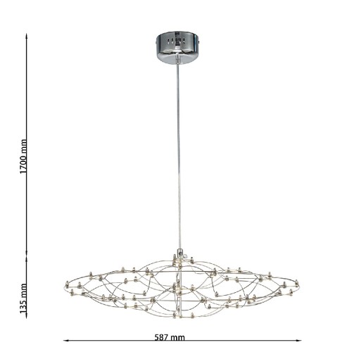 Подвесная люстра Favourite Thinner 4305-6P изображение в интернет-магазине Cramer Light фото 3