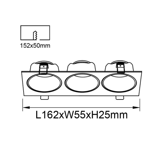 Встраиваемый светильник Mantra Antilla 9172 изображение в интернет-магазине Cramer Light фото 4