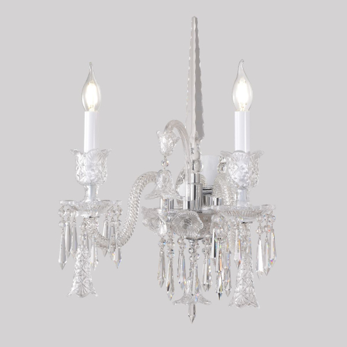 Бра Crystal Lux VERSAILLES AP2 CHROME дополнительное фото фото 6