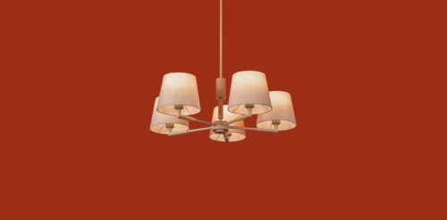 Люстра на штанге Freya Butler FR2057PL-05BG изображение в интернет-магазине Cramer Light фото 8