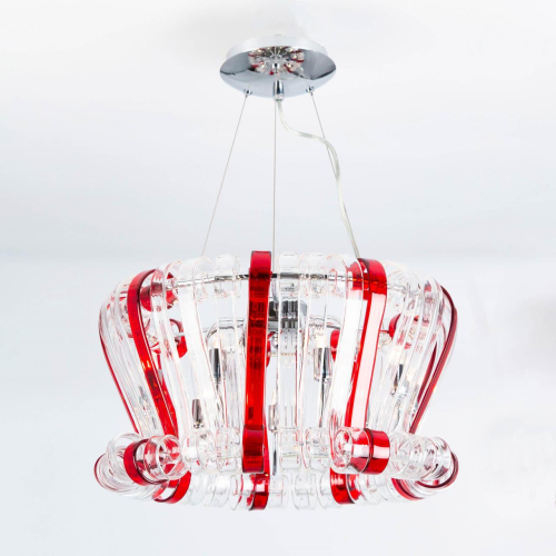 Подвесная люстра Citilux Volution Rosso EL326P09.2 изображение в интернет-магазине Cramer Light фото 7