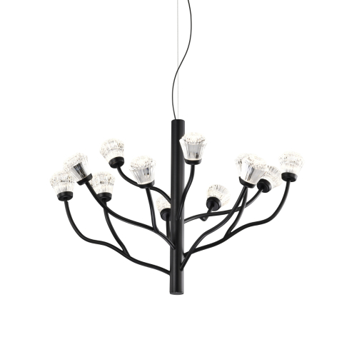 Подвесная люстра Delight Collection P0550-12A black изображение в интернет-магазине Cramer Light