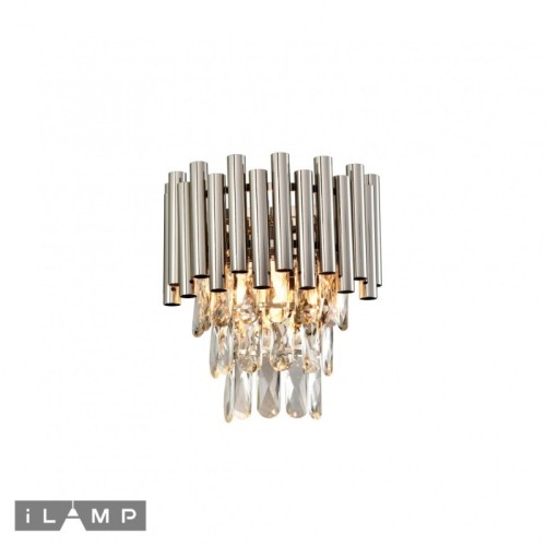 Настенный светильник iLamp Savage W9510-1 Nickel изображение в интернет-магазине Cramer Light