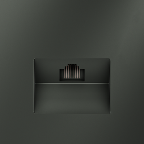 Розетка компьютерная Voltum S70 VLS060106 (титан) дополнительное фото фото 3