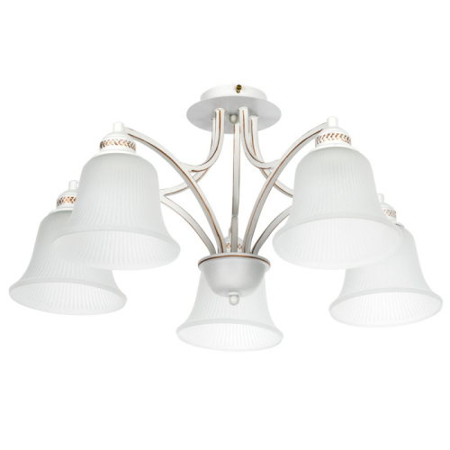 Потолочная люстра ARTE Lamp A2713PL-5WG изображение в интернет-магазине Cramer Light