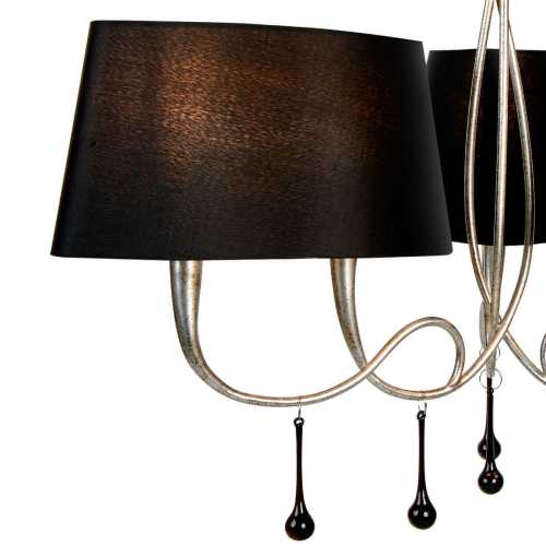 Подвесная люстра Mantra Paola Painted Silver 3530 изображение в интернет-магазине Cramer Light фото 7