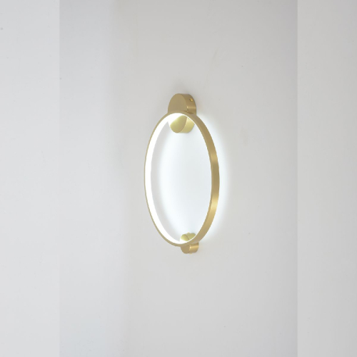Настенный светильник Crystal Lux REAL AP18W LED BRASS изображение в интернет-магазине Cramer Light фото 3