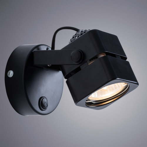 Спот Arte Lamp Misam A1315AP-1BK изображение в интернет-магазине Cramer Light фото 2