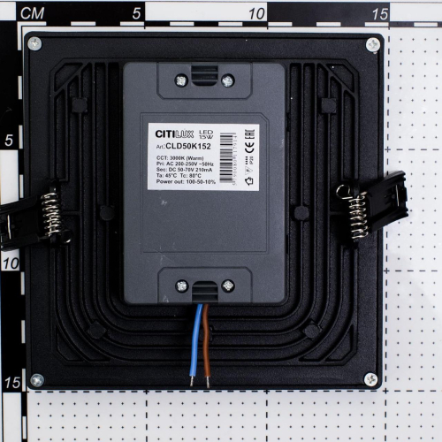 Встраиваемый светодиодный светильник Citilux Омега CLD50K152 изображение в интернет-магазине Cramer Light фото 8