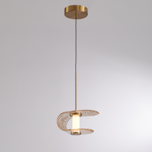 Подвесной светильник Delight Collection MD24020901-1A gold/cognac изображение в интернет-магазине Cramer Light фото 3