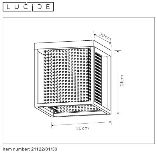 Потолочный светильник Lucide SANSA 21122/01/30 изображение в интернет-магазине Cramer Light фото 4