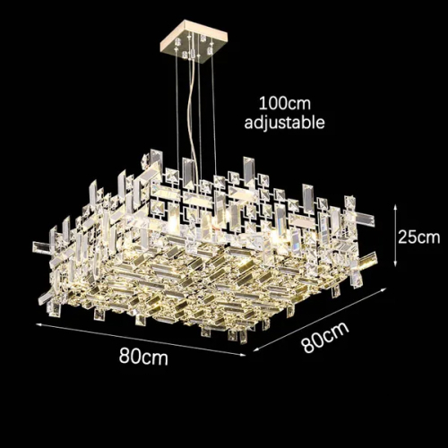 Подвесная люстра Delight Collection P7838-W80 chrome изображение в интернет-магазине Cramer Light фото 8