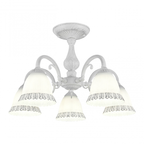 Потолочная люстра Arte Milano 347410/5 WT+SL изображение в интернет-магазине Cramer Light