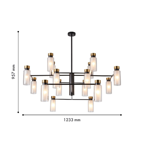 Люстра на штанге Favourite Slank 4482-16P изображение в интернет-магазине Cramer Light фото 3