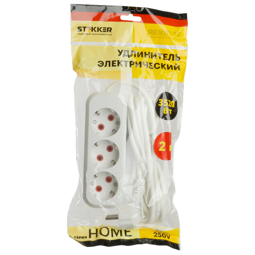 Удлинитель четырехместный Stekker Home 49351 дополнительное фото фото 7