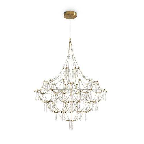 Подвесная люстра Freya Amela FR6138PL-L44BS изображение в интернет-магазине Cramer Light фото 4