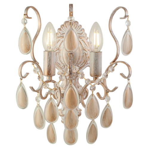 Настенный светильник AM Group MONICA AP2 GOLD изображение в интернет-магазине Cramer Light