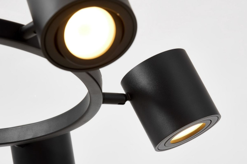 Подвесная люстра Lampit Nati TS P1999-6 BK изображение в интернет-магазине Cramer Light фото 6