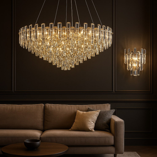 Подвесная люстра Modelux ML.7088.800 GD изображение в интернет-магазине Cramer Light фото 7