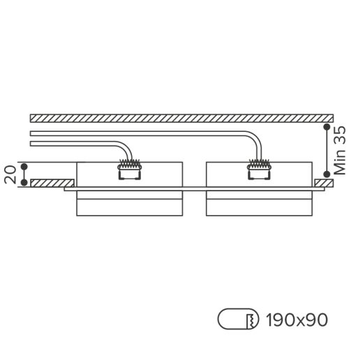 Встраиваемый светильник Wolta Luce WDL-GX53/06BL-02 изображение в интернет-магазине Cramer Light фото 4