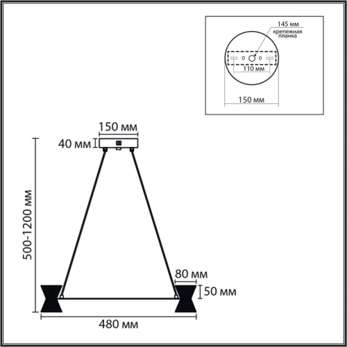 Подвесная люстра Lumion Ledio Vinora 8341/28L изображение в интернет-магазине Cramer Light фото 2