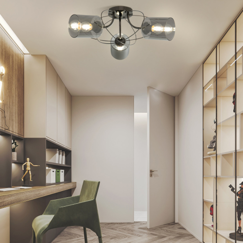 Потолочная люстра Arte Milano Napoli 336336/3 BK изображение в интернет-магазине Cramer Light фото 3