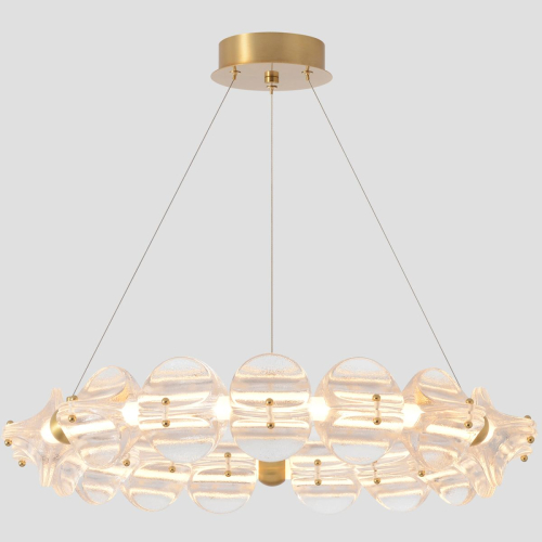 Подвесная люстра Crystal Lux RICH SP38W LED изображение в интернет-магазине Cramer Light фото 5