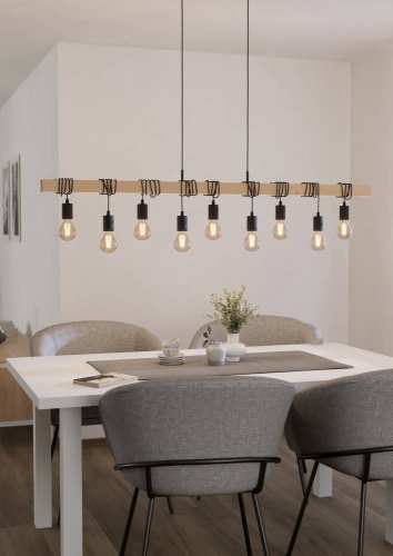 Подвесная люстра Eglo Townshend 44099 изображение в интернет-магазине Cramer Light фото 2
