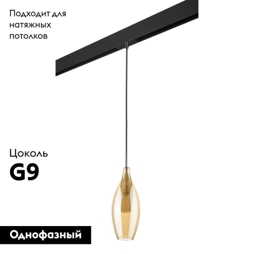 Трековый светильник Lightstar Pentola PRO803023 (803023+595007) изображение в интернет-магазине Cramer Light фото 2