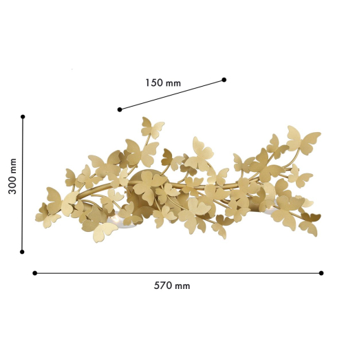 Настенный светильник Favourite Aurelius 4735-3W изображение в интернет-магазине Cramer Light фото 2