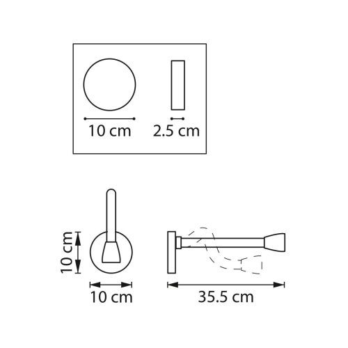 Бра Lightstar Muro III 808637 дополнительное фото фото 10