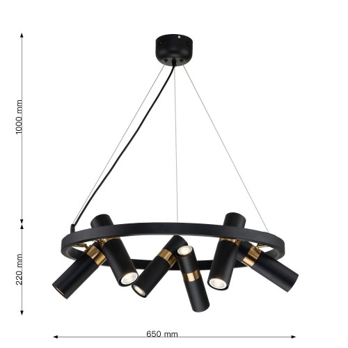 Подвесная люстра Favourite Light point 2997-6P изображение в интернет-магазине Cramer Light фото 3