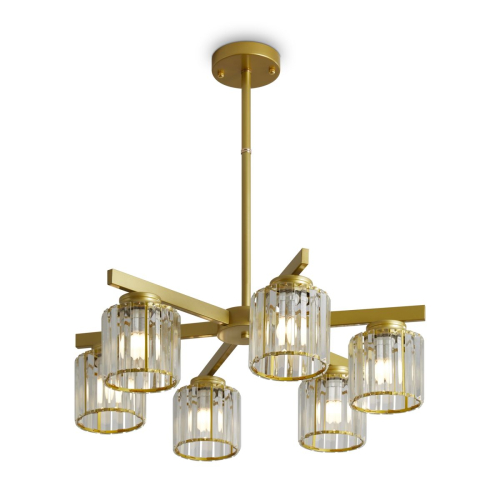 Люстра на штанге Freya Ferrera FR5474PL-06G изображение в интернет-магазине Cramer Light фото 10