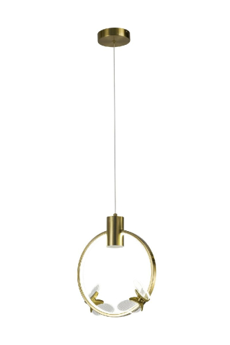 Подвесной светильник AM Group MARIPOSA SP2 POLISHED GOLD изображение в интернет-магазине Cramer Light