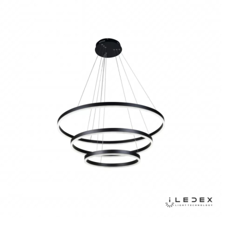 Подвесная люстра iLedex Axis LZ-211 BK изображение в интернет-магазине Cramer Light
