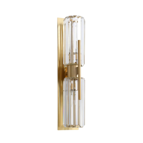Настенный светильник Delight Collection 88183W/D500 gold/clear изображение в интернет-магазине Cramer Light
