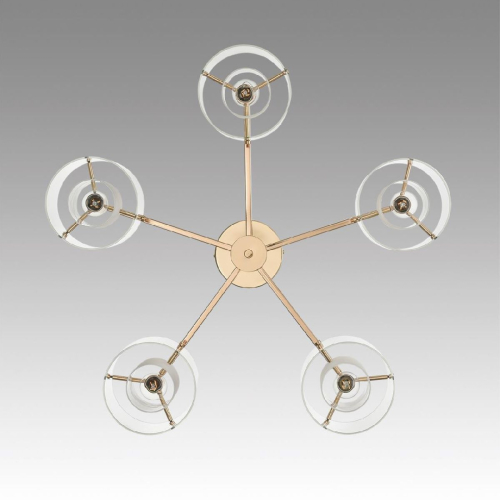 Потолочная люстра Lumion Verdi 6587/5C изображение в интернет-магазине Cramer Light фото 3