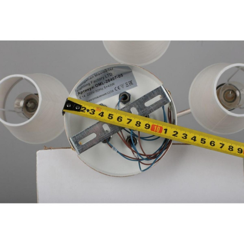 Потолочная люстра Omnilux Ugento OML-28407-05 изображение в интернет-магазине Cramer Light фото 8