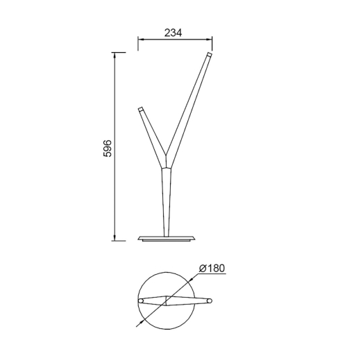 Настольная лампа Mantra Arrecife 9231 изображение в интернет-магазине Cramer Light фото 10