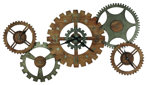 Настенные часы Howard Miller Cogwheel iii 625-727 изображение в интернет-магазине Cramer Light
