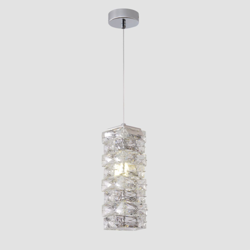 Подвесной светильник Crystal Lux ROLANDO SP1.3 CHROME изображение в интернет-магазине Cramer Light фото 6
