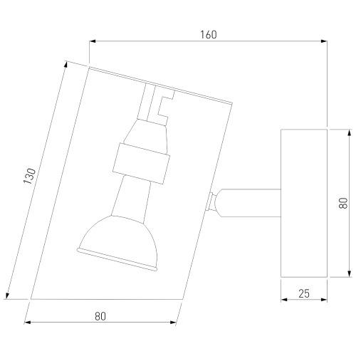 Спот Eurosvet Splay 70147/1 белый a062035 изображение в интернет-магазине Cramer Light фото 7
