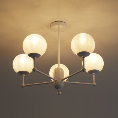 Люстра на штанге Freya Aris FR5565PL-05W изображение в интернет-магазине Cramer Light фото 8